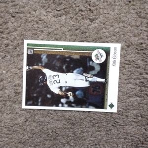 1989 kirk Gibson baseball card